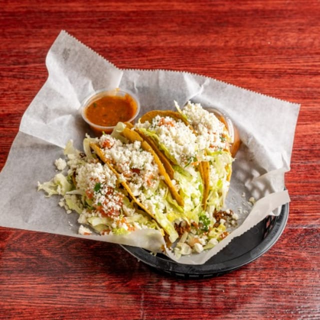 Tuesday - 4 Beef Tacos.